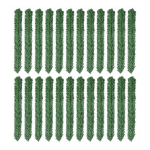 Guirlande de Noël en imitation bois, flexible et torsadable, lot de 24