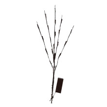 Lampe LED en forme de branche de saule, décoration florale pour la maison, 20 ampoules