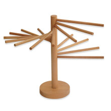 Wooden Pasta Drying Rack with 16 Rods
