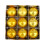 Christmas tree ball ornament gold 60mm 1