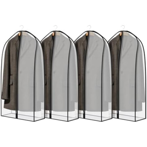 Sidenklädväskor för rockar, 113 x 18 cm, set med 4 st