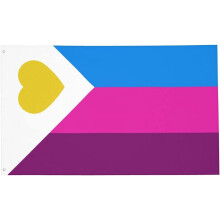 Bandeira do Orgulho LGBTQ+ Arco-Íris 90x150cm para Jardim com Detalhes em Latão