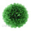 Paper Pompoms Dark Green 8 inch 1