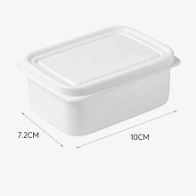 Caixa para legumes transparente, própria para congelador, de qualidade alimentar (1 unidade).