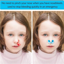 32Pcs Nose Clips Stop Nosebleeds Epistaxis Clip Nose Nasal Stopper Plastic Foam for Adult Accidental Emergency Condition