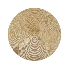 Ycandiee round placemats braided vinyl 18cm