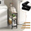 Slim 2-Tier Side Table White 5