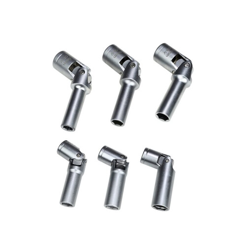18PC 3/8" 1/4" Drive Glow Plug Removal Socket Set for Efficient Auto Repair