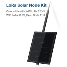 5W Meshtastic Solar Powered Solar Kit for Dev-Board with Mesh Node T114 GPS Module Low Power Solar Mesh Network 868Mhz