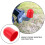 Tow Hitch Ball Cover Red Plastic 1 Pack 6