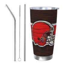 Browns Football thermosbeker, 20 oz, roestvrij staal