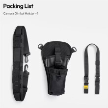 CB01 Camera Gimbal Holster for 3 / 3 / 4 / 4 Pro Stabilizer Expandable Shoulder Strap