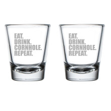 Set van 2 borrelglaasjes (1,75 oz)