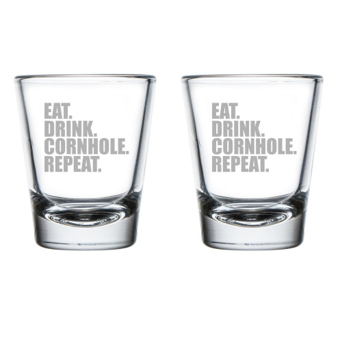 Set van 2 borrelglaasjes (1,75 oz)