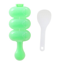 Conjunto de utensílios de cozinha YUEHAO para fazer bolinhos de arroz, verde.