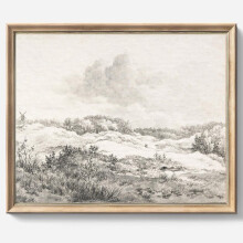 Vintage-Wandbild, rustikale Landschaft, 16 x 24 Zoll