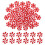 Christmas tree peppermint ornaments red white 50 1