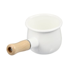 Enamel Flat Skillet Baking Pan and Milk Steamer