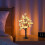 Pear-shaped red LED tree lights for indoor Christmas decor 1