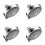 4X Shower , High Pressure 5 Settings Showerhead with Adjustable Swivel  Joint 1
