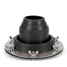 Tent Stove Jack Silicone Accessories Pipe Vent Chimney Cover for Backpacking Camping Outdoor Hot Stove Tent Accessory A