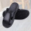 Hemoton anti-static slippers black indoor 1 pair 8