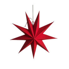 Brown Paper Star Ornament 30cm 9-Point Folding