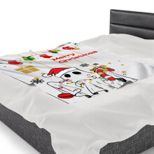 Cute Halloween Christmas Flannel Blanket 50x60 in