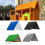 Dustproof Canopy for Outdoor Playground 132x228 cm Multiple 7