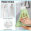 Kitchen Towel Frog Daisy Sunflower Butterfly Design 1 Pack 6