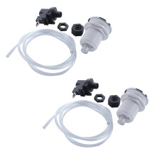 2X 16A Off Push Button Jetted Jet For Bath Tub Spa Garbage