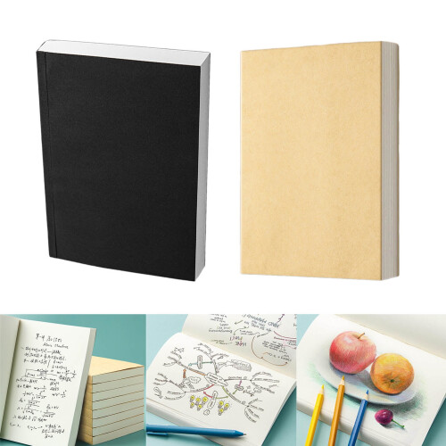 Sketchbook for Writing and Drawing 368 Pages Unlined 1