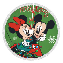 Mouse Christmas Tree Skirt 48 Inch Rustic Holiday Decor