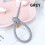 Cable Ties Grey Silicone 10 Pack 2