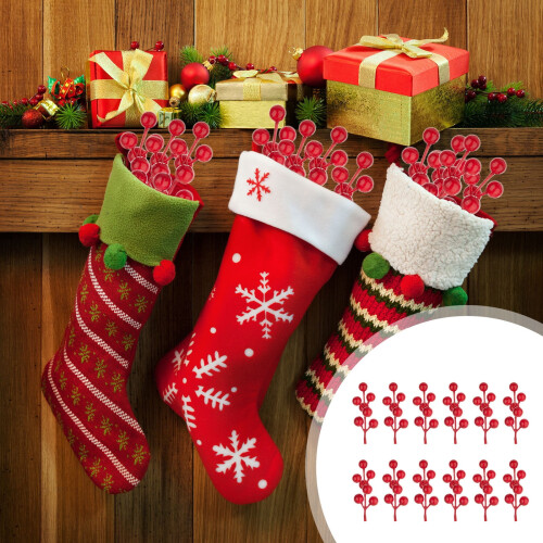 Christmas DIY Decoration Kit Red Bells Bow Ball Pinecone