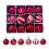 Christmas ball ornaments red shatterproof 12 pcs 60mm 1