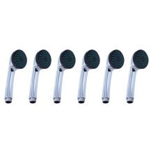 6X Multi Function Chrome ABS Economic Shower