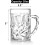 Plastic Beer Mugs with Handle 20 oz 6 Pack 2