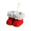 Christmas Hanging Ornaments Red Fabric Boots 6 pcs 1