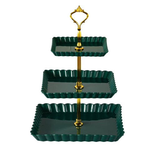 3-Tier Serving Stand Heavy Duty 12-inch 1