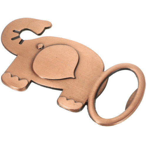 Lot de 12 ouvre-bouteilles éléphant pour baby shower