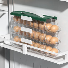 Zeceouar refrigerator door rolling rack stackable 1 pack