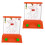 Water Ring Playthings Outdoor Game 2 Pieces Assorted Colors 6