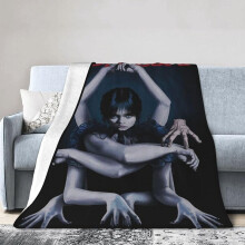 Lichtgewicht, knusse beddeken, zachte plaid, geschikt voor op de bank of fauteuil, voor alle seizoenen, 80"x60"