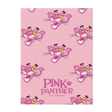 Pink Panther plush throw blanket 40" x 30"
