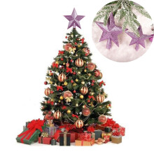 Christmas Tree Top Star Glitter Decor 15 cm 1 piece