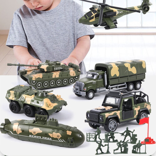 Obrněné auto, hračka, litý vojenský model 1:52 1