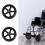Wheelchair Front Wheel Replacement Tire Polyurethane 2 pcs 4