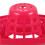 Secchio per mocio rosso con cestello per strizzare (1 pezzo) 7