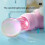 Máquina de fumaça interativa com efeito elástico 1ml rosa 5